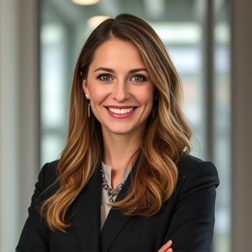 Sofia Bianchi, Head of Sales, professionally dressed and smiling